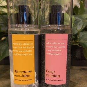 Bath and Body Works Afternoon Sunshine & Cozy Evening